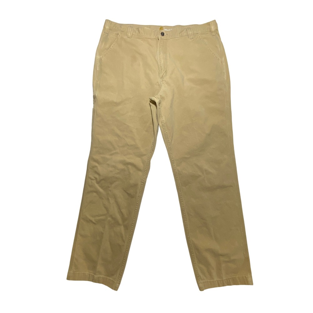 Carhartt Relaxed‎ Fit Carpenter Pants Khaki Men Size 40x34 Work Utility